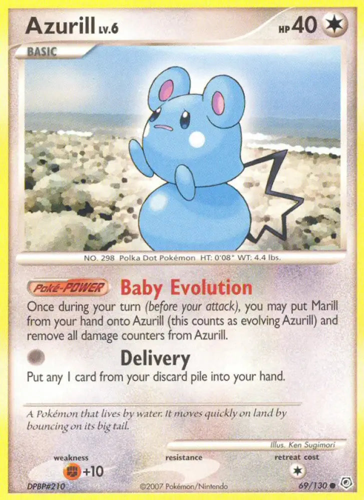 Azurill (69/130) [Diamond & Pearl: Base Set] - Pokemon Single