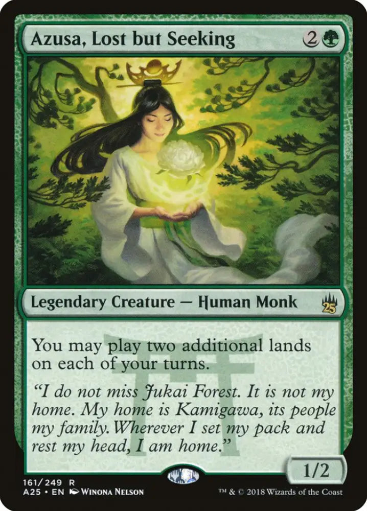 Azusa Lost but Seeking [Masters 25] - MTG Single