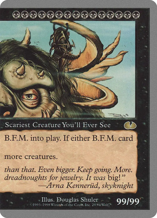 B.F.M. (Big Furry Monster) (29/94) [Unglued] - MTG Single