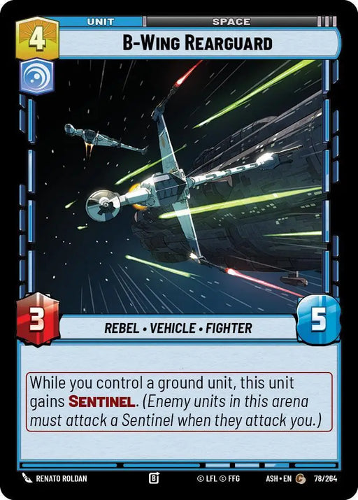 B-Wing Rearguard (78/264) [Ashes of the Empire]