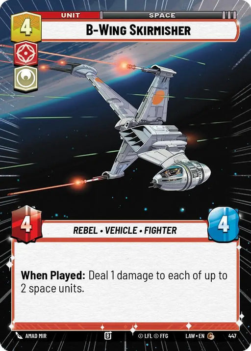 B-Wing Skirmisher (Hyperspace) (447) [A Lawless Time]