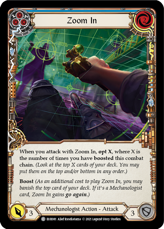 Zoom In (Blue) [Everfest] 1st Edition Normal
