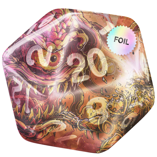 Secret Lair X D&D : La mort est dans les yeux de celui qui la voit II Édition Foil