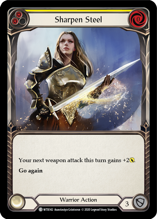 Sharpen Steel (Yellow) [Welcome to Rathe Unlimited] Unlimited Normal