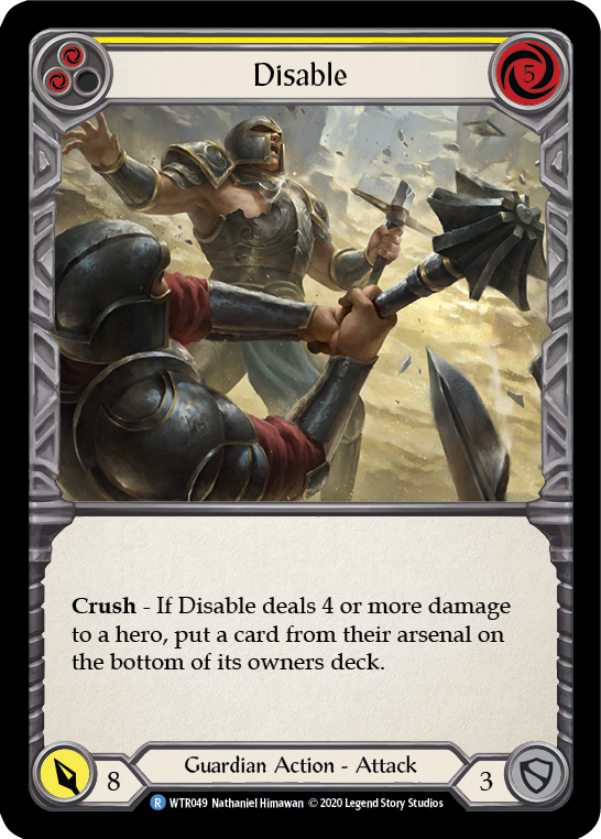 Disable (Yellow) [Welcome to Rathe Unlimited] Unlimited Normal
