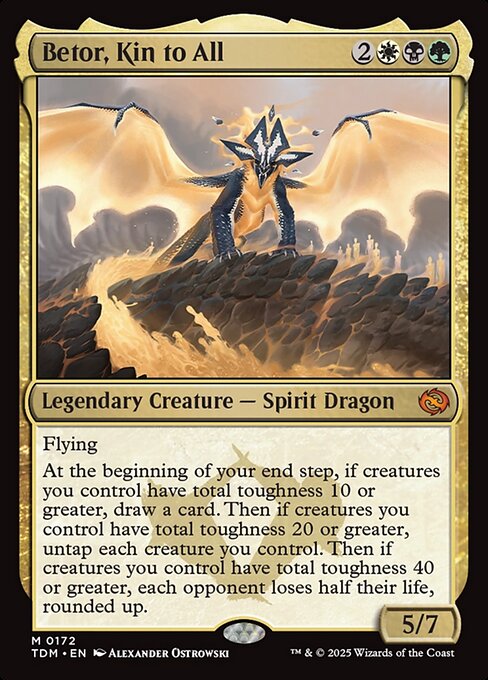 Betor, Kin to All (172) [Tarkir: Dragonstorm]