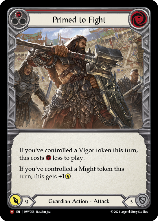 Primed to Fight [Heavy Hitters]