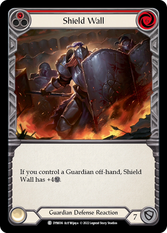 Shield Wall (Red) [Dynasty]