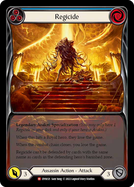 Regicide (Extended Art) [Dynasty] Rainbow Foil