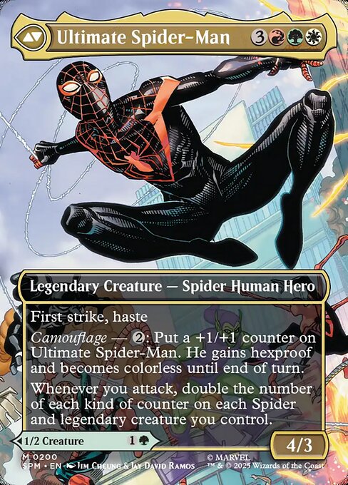Miles Morales // Ultimate Spider-Man (200) [Marvel's Spider-Man] Reverse