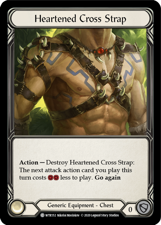 Heartened Cross Strap [Welcome to Rathe Unlimited] Unlimited Rainbow Foil