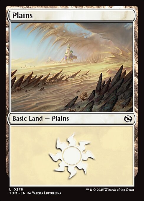 Plains (278) [Tarkir: Dragonstorm]