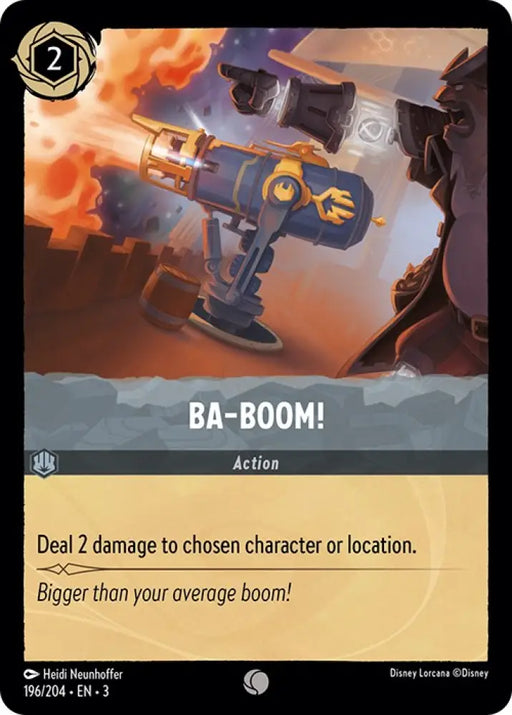 Ba-Boom! (196/204) [Into the Inklands] - Lorcana Single