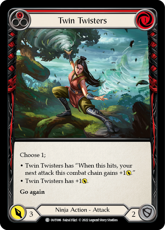Twin Twisters (Red) [Outsiders]