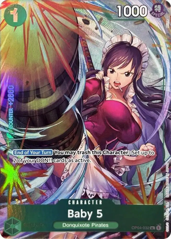 Baby 5 (Premium Card Collection -Best Selection Vol. 3-) (OP04-032) [One Piece Promotion Cards]