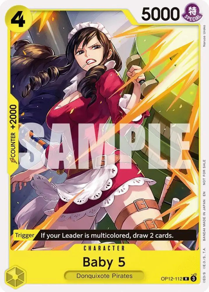 Baby 5 (Tournament Pack 2026 Vol. 1) (OP12-112) [One Piece Promotion Cards]