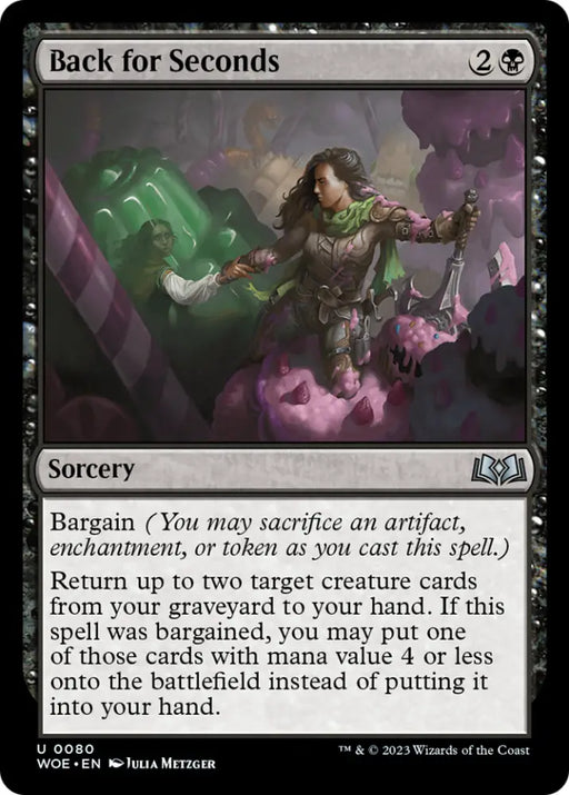 Back for Seconds [Wilds of Eldraine] - MTG Single