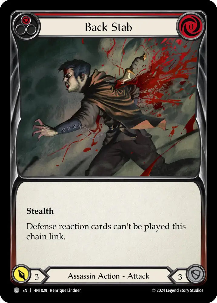 Back Stab (Red) [The Hunted] - Flesh And Blood Single