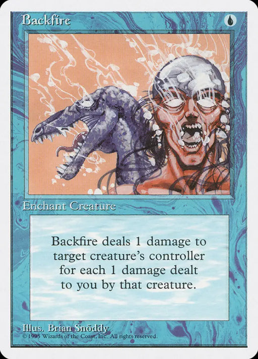 Backfire [Fourth Edition] - MTG Single
