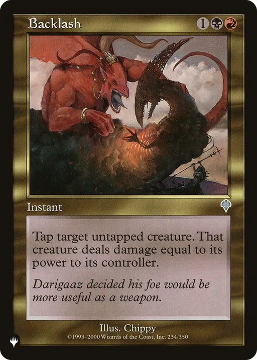 Backlash [The List] - MTG Single
