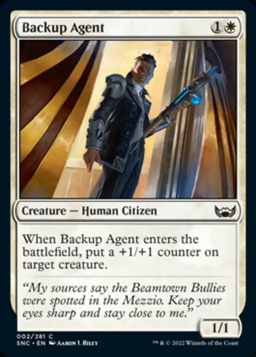 Backup Agent [Streets of New Capenna] - MTG Single