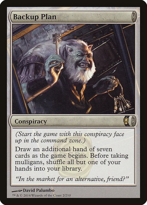 Backup Plan [Conspiracy] - MTG Single