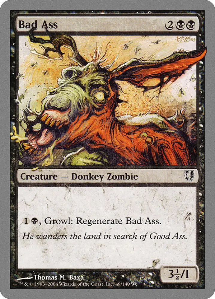 Bad Ass [Unhinged] - MTG Single