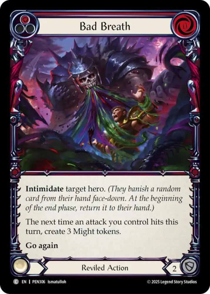 Bad Breath (Red) (PEN306) [Compendium of Rathe]