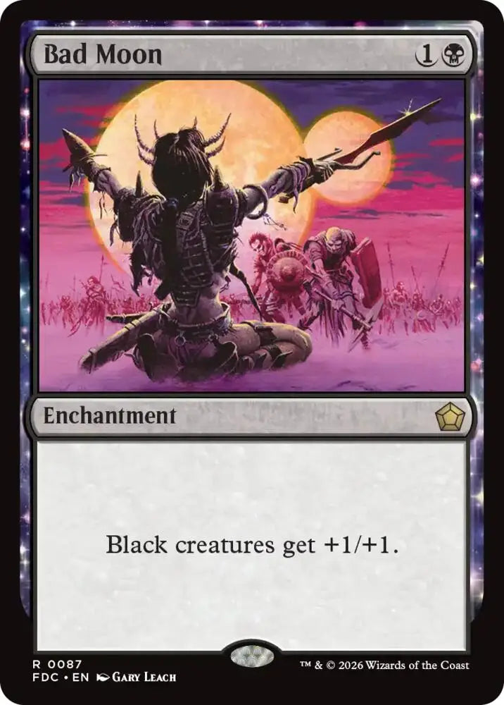Bad Moon (87) [Foundations Commander]