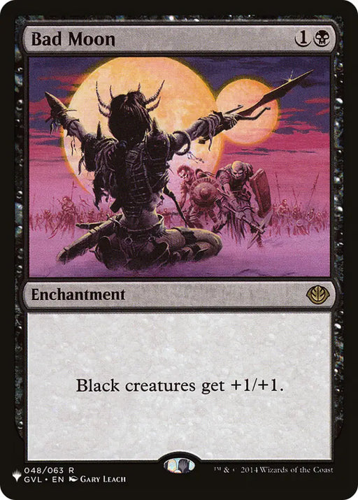 Bad Moon (DD3) [The List] - MTG Single