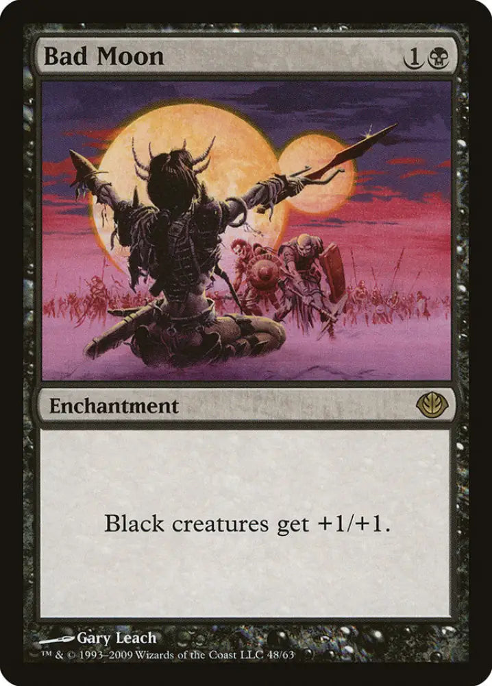 Bad Moon [Duel Decks: Garruk vs. Liliana] - MTG Single