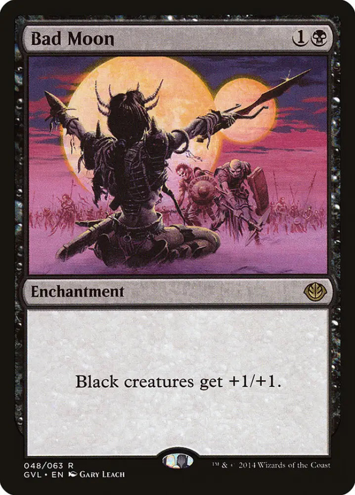 Bad Moon (Garruk vs. Liliana) [Duel Decks Anthology] - MTG Single