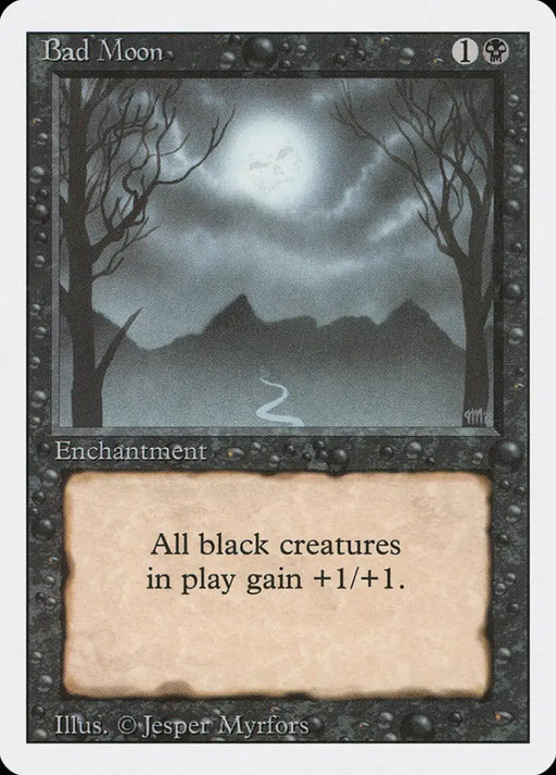 Bad Moon [Revised Edition] - MTG Single