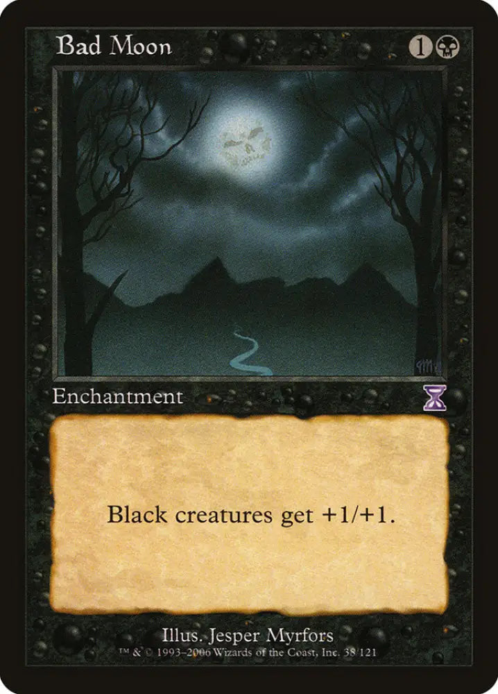 Bad Moon [Time Spiral Timeshifted] - MTG Single