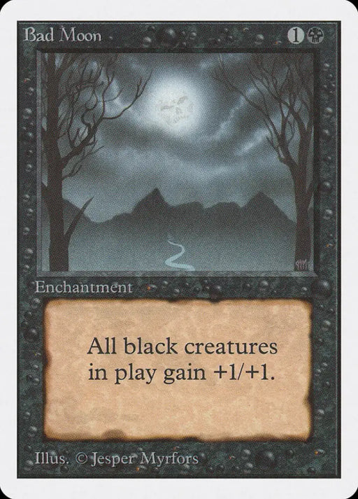 Bad Moon [Unlimited Edition] - MTG Single