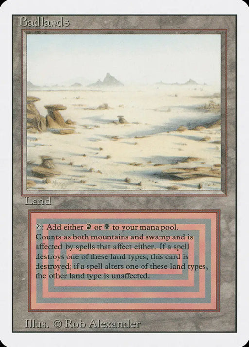 Badlands [Revised Edition] - MTG Single