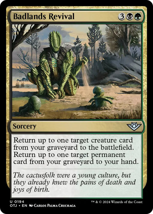 Badlands Revival [Outlaws of Thunder Junction] - MTG Single