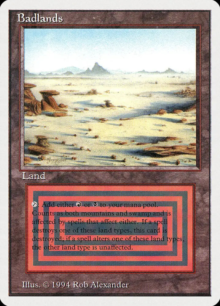 Badlands [Summer Magic / Edgar] - MTG Single