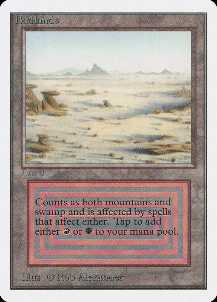 Badlands [Unlimited Edition] - MTG Single