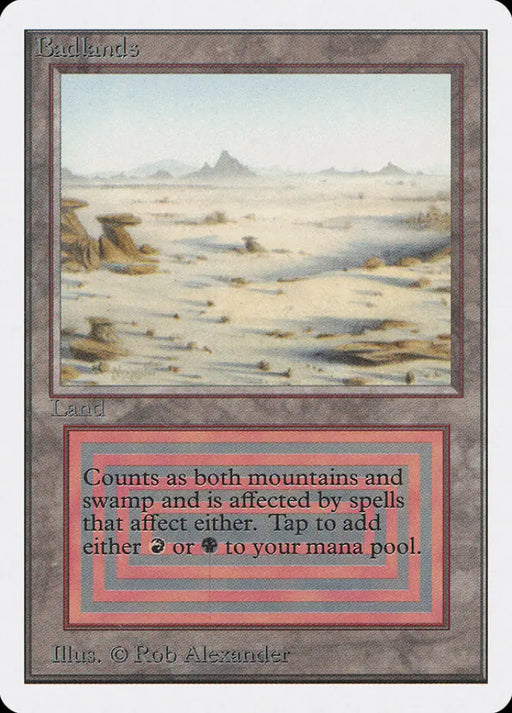 Badlands [Unlimited Edition] - MTG Single