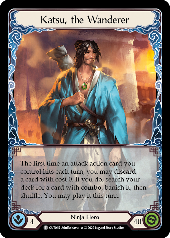 Katsu, the Wanderer // Ponder [Outsiders]