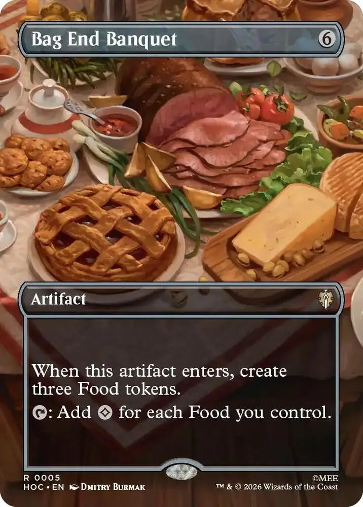 Bag End Banquet (Borderless) (5) [The Hobbit: Eternal-Legal]