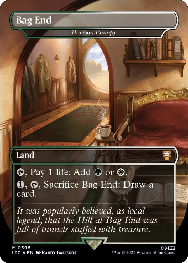 Bag End - Horizon Canopy (Surge Foil Realms and Relics) [The Lord of the Rings: Tales of Middle-Earth Commander] - MTG