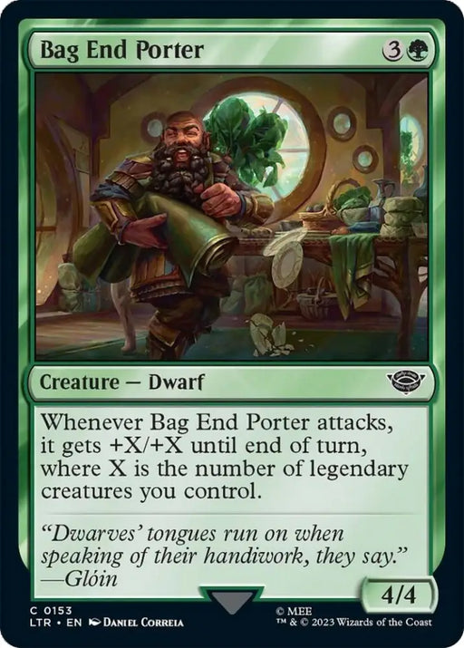 Bag End Porter [The Lord of the Rings: Tales of Middle-Earth] - MTG Single