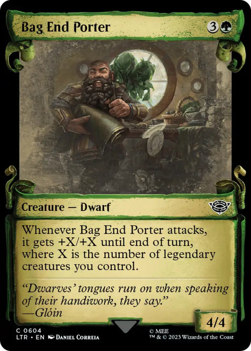 Bag End Porter [The Lord of the Rings: Tales of Middle-Earth Showcase Scrolls] - MTG Single