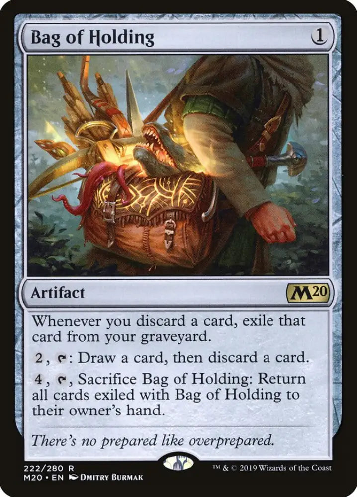 Bag of Holding [Core Set 2020] - MTG Single