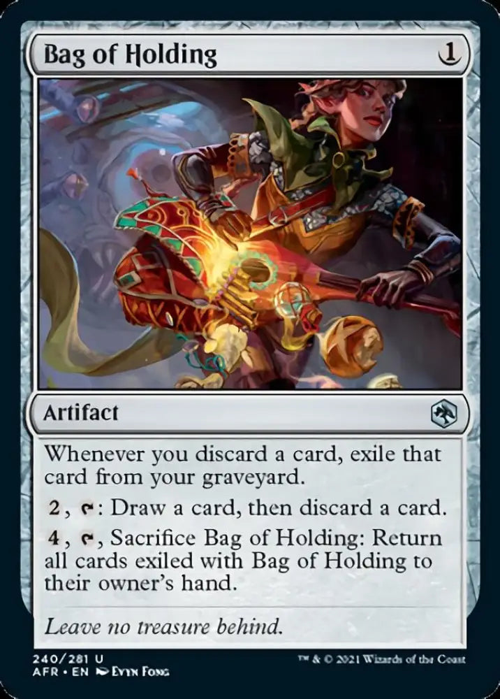 Bag of Holding [Dungeons & Dragons: Adventures in the Forgotten Realms] - MTG Single