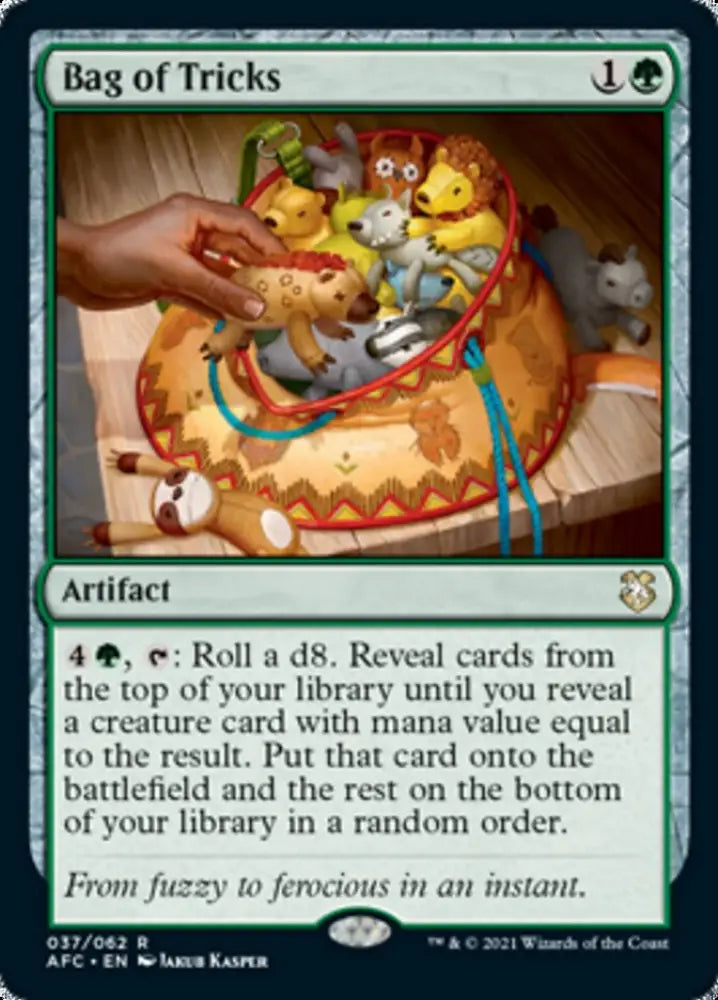 Bag of Tricks [Dungeons & Dragons: Adventures in the Forgotten Realms Commander] - MTG Single