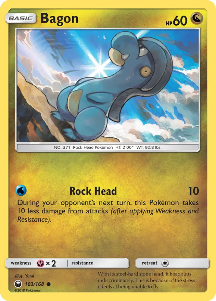 Bagon (103/168) [Sun & Moon: Celestial Storm] - Pokemon Single