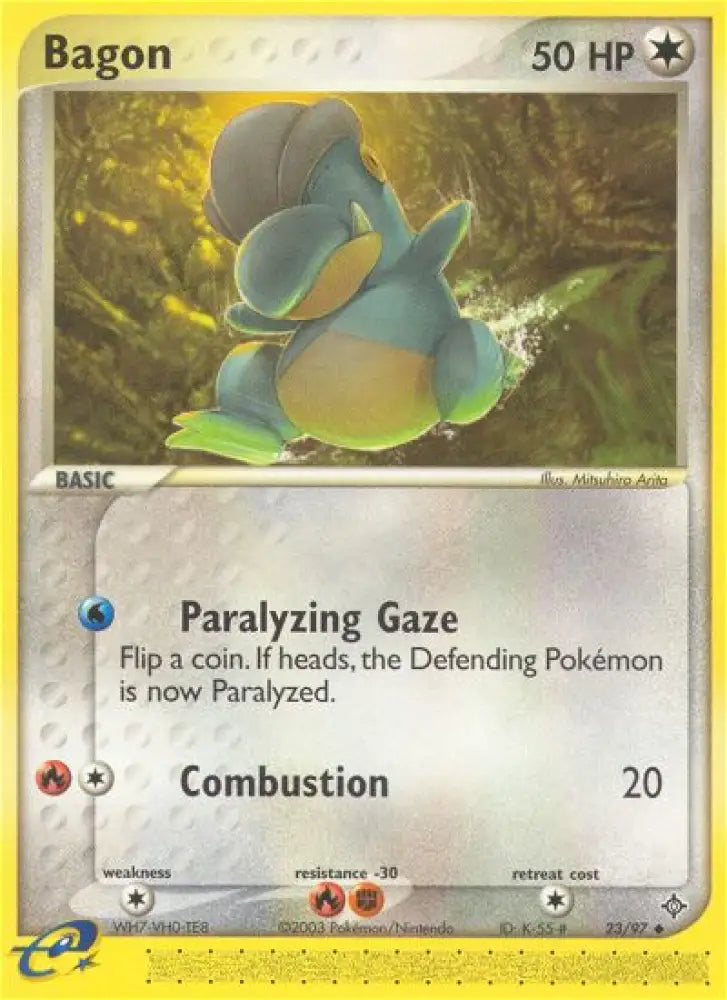Bagon (23/97) [EX: Dragon] - Pokemon Single